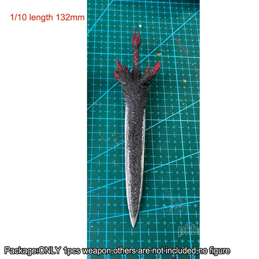 【PRE-ORDER】Hand-painted 1/10 Devil Sword Dante Version Blade Weapon Model For 6" Figure