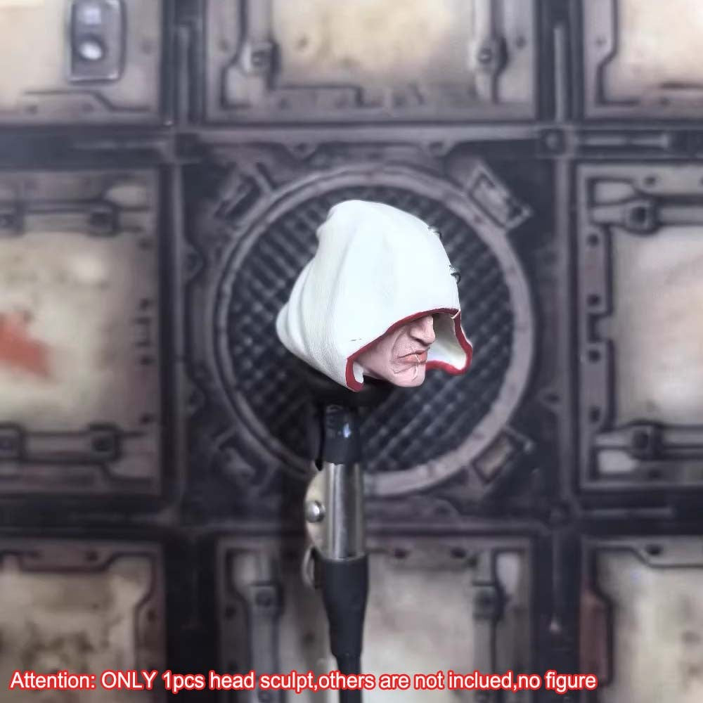 【PRE-ORDER】Premium Hooded Man Head Sculpt For Joytoy Warhammer Dark Angels Action Figure