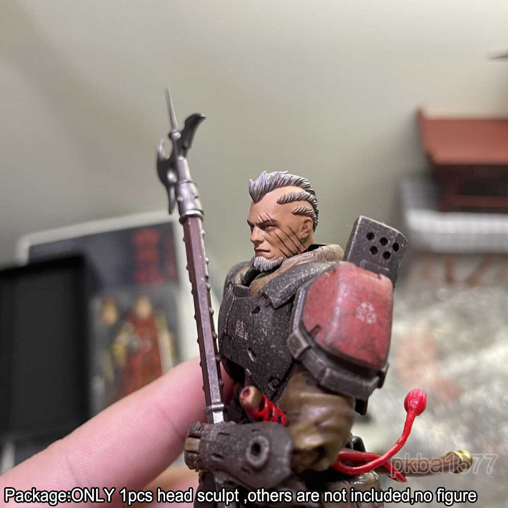 【PRE-ORDER】Premium 1/18 Cool Viking Man Head Sculpt Male Soldier Head For 3.75" Figure