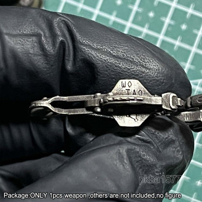 1/18 Scale Punk Weapon Metal Bow Model For DIY 3.75'' Acid Rain Action Figures