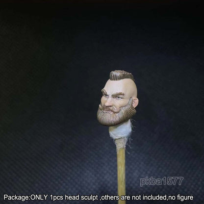 【PRE-ORDER】Premium 1/18 Man With beard Head Sculpt Soldier Head For 3.75" Acid Rain Figure