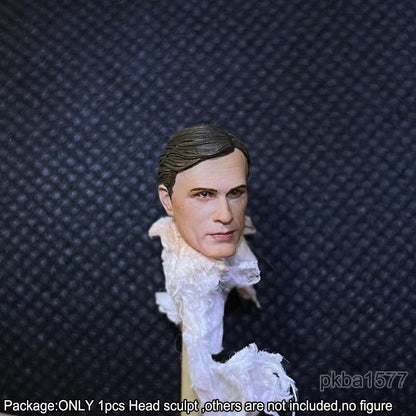 【PRE-ORDER】Premium 1/18 German Captain Male Head Sculpt Soldier Man Head For 3.75" Figure