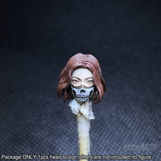 【PRE-ORDER】Premium 1/18 Female Girl Head Sculpt Soldier Head For 3.75" Acid Rain Figure