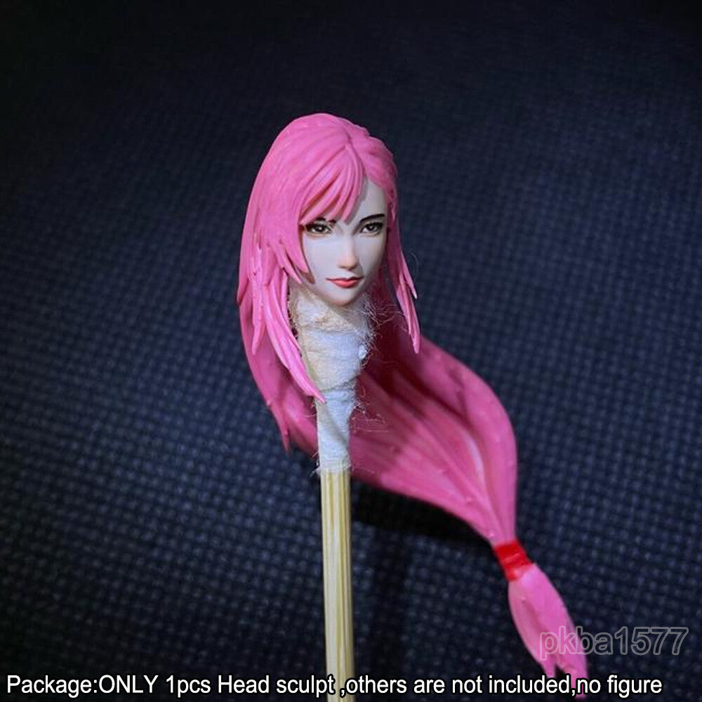 【PRE-ORDER】NEW Premium 1/18 Tifa Lockhart Head Sculpt Female Beauty Head For 3.75" Figure