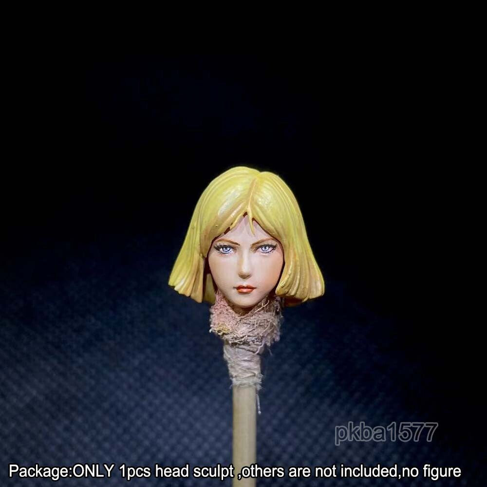 【PRE-ORDER】Premium 1/18 Sayla Mass Female Girl Head Sculpt Soldier Head For 3.75" Figure