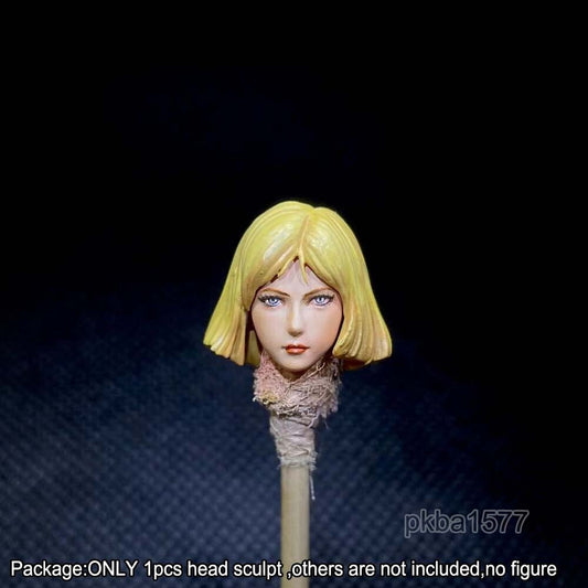 【PRE-ORDER】Premium 1/18 Sayla Mass Female Girl Head Sculpt Soldier Head For 3.75" Figure