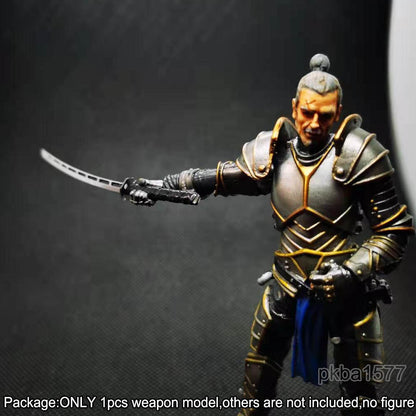 【PRE-ORDER】Handmade 1/18 Metal Sword Knife Weapon Model DIY Part For 3.75' Figure Accessory
