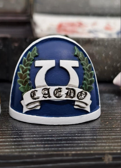 【PRE-ORDER】Single Painted Shoulder Armor For DIY Joytoy Ultramarines Action Figure