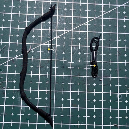 Unpainted 1/18 Bow and Arrows Bag For 3.75'' Planet Green Valley Action Figure