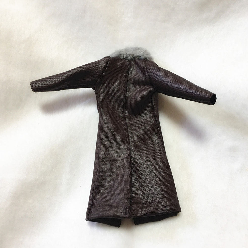 【PRE-ORDER】Handmade Fur Collar Coat For DIY 3.75'' Action Figure 1/18 Trench Coat Jacket Clothes