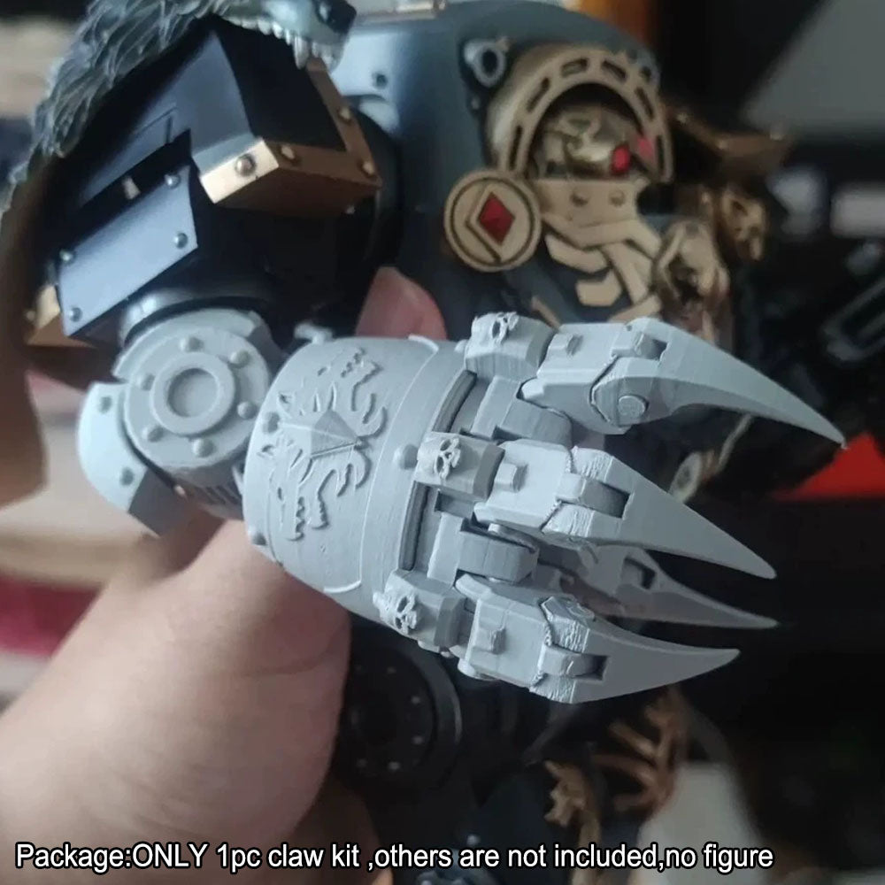 【PRE-ORDER】Single Unpainted Resin Claw Weapon Kit For Joytoy Warhammer 40k Contemptor Dreadnought Figure