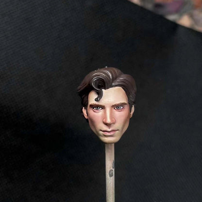 Premium 1/10 Scale Painted Man Head for 7" Action Figure