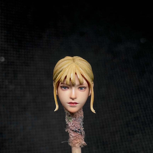Premium 1/18 Lovely Female Girl Head Sculpt for 3.75" Action Figure