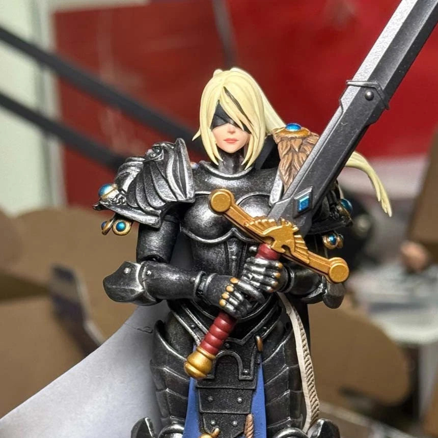 Premium 1/18 Long Hair Female Head – Joytoy Sister Silence