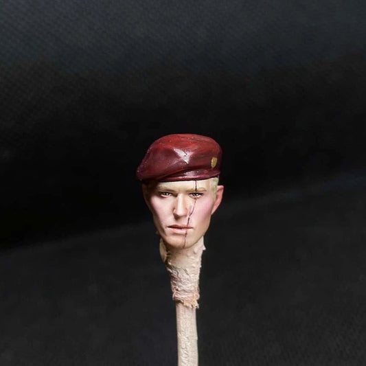 Premium 1/18 Man Head Sculpt for DIY 3.75" Action Figure