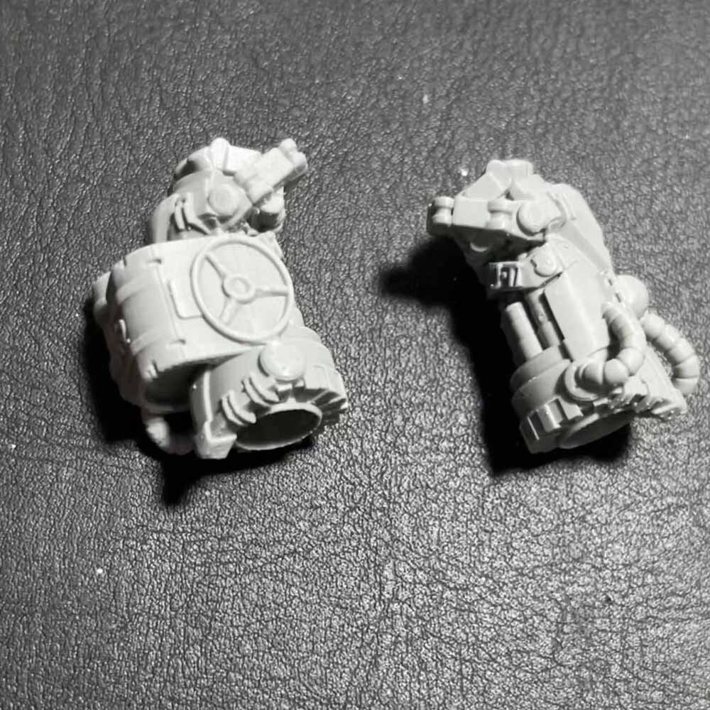 Unpainted 1/18 Scale Hands for Joytoy Acid Rain Action Figure