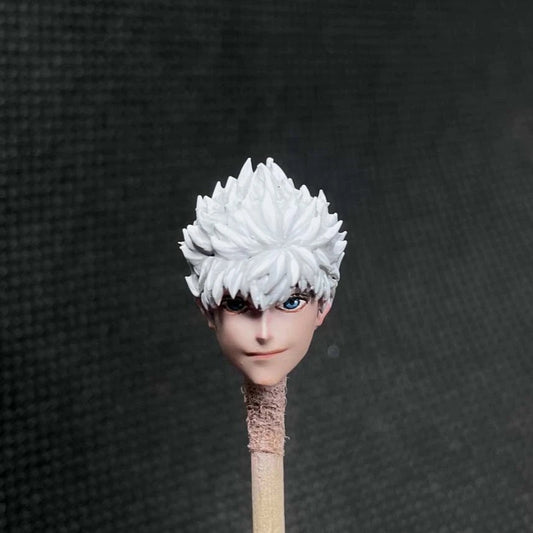 Delicate Painted 1/18 Anime Male Head Sculpt for 3.75" Action Figures