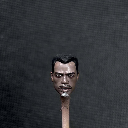 Premium 1/18 Old Man Soldier Head Sculpt for DIY Figures