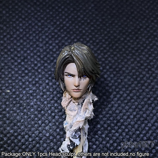 【PRE-ORDER】Premium 1/12 Squall modelhart Head Sculpt Man Head For 6" Mythic Legions Figure