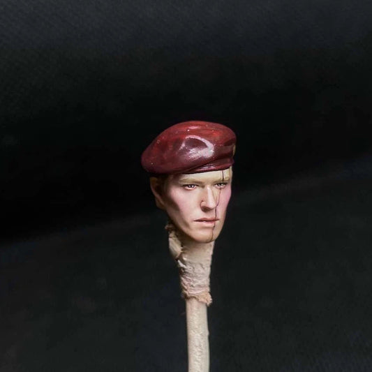 Premium 1/18 Man Head Sculpt for DIY 3.75" Action Figure