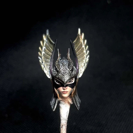Premium 1/18 Female Angel Head Sculpt for 3.75" Action Figure