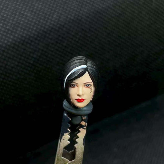 Premium 1/18 Ada Female Head Sculpt for Joytoy Figure