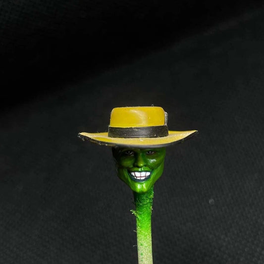 Premium 1:18 Scale Masked Man Head Sculpt for 3.75-inch Action Figures