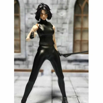 Premium Painted 1/12 Alita Female Head Sculpt for Action Figures
