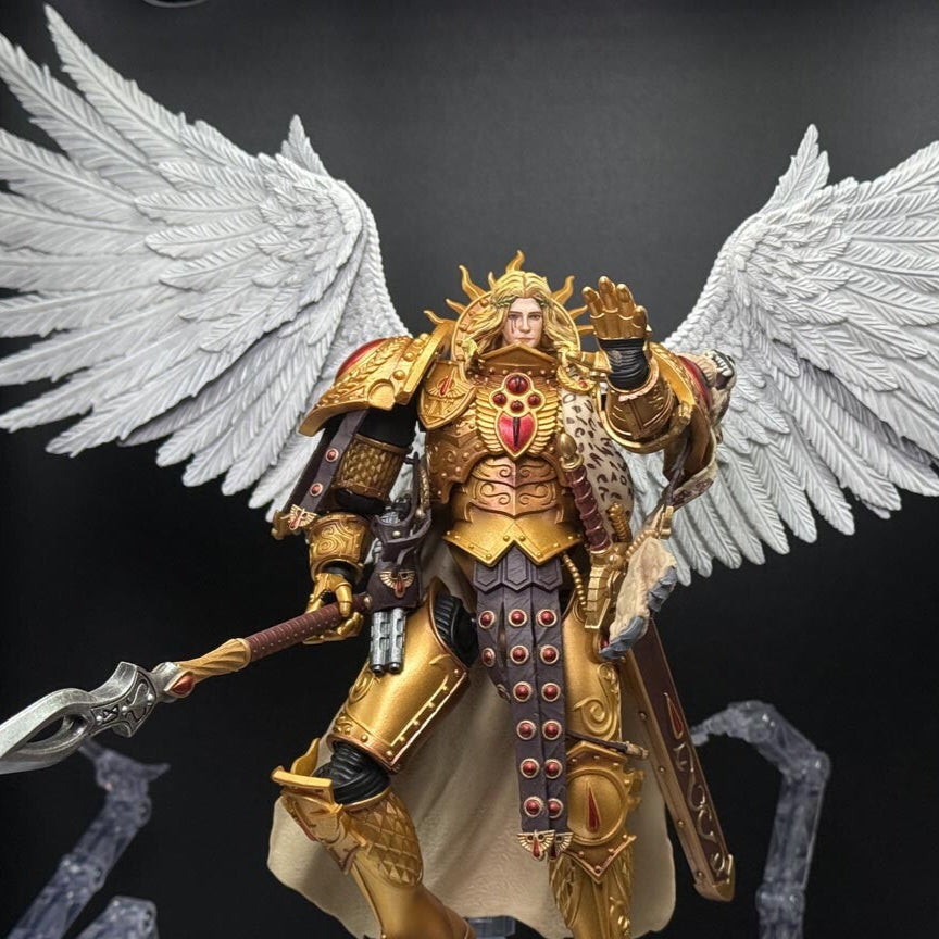 Premium Blood Angels Sanguinius Head Sculpt for Joytoy Figure