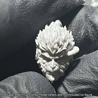 Unpainted 1/18 Punk Torso Chest Model for 3.75" Joytoy Acid Rain Action Figure