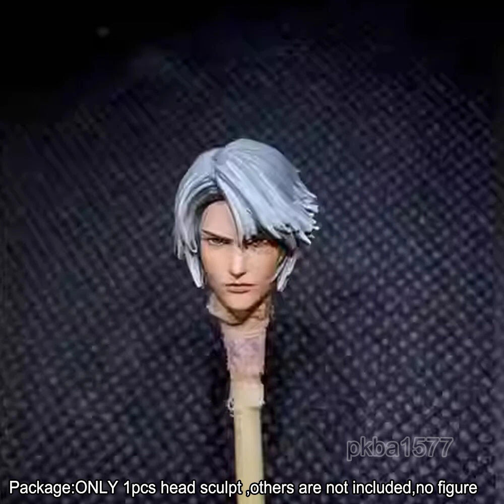 Premium 1/18 Squall Modelhead Sculpted Soldier Figure Head