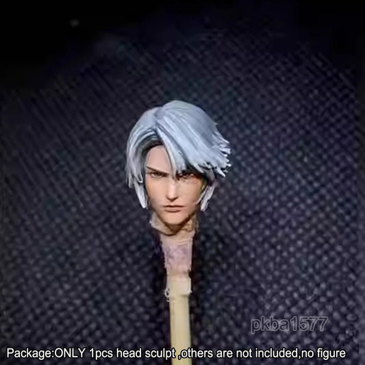 Premium 1/18 Squall Modelhead Sculpted Soldier Figure Head
