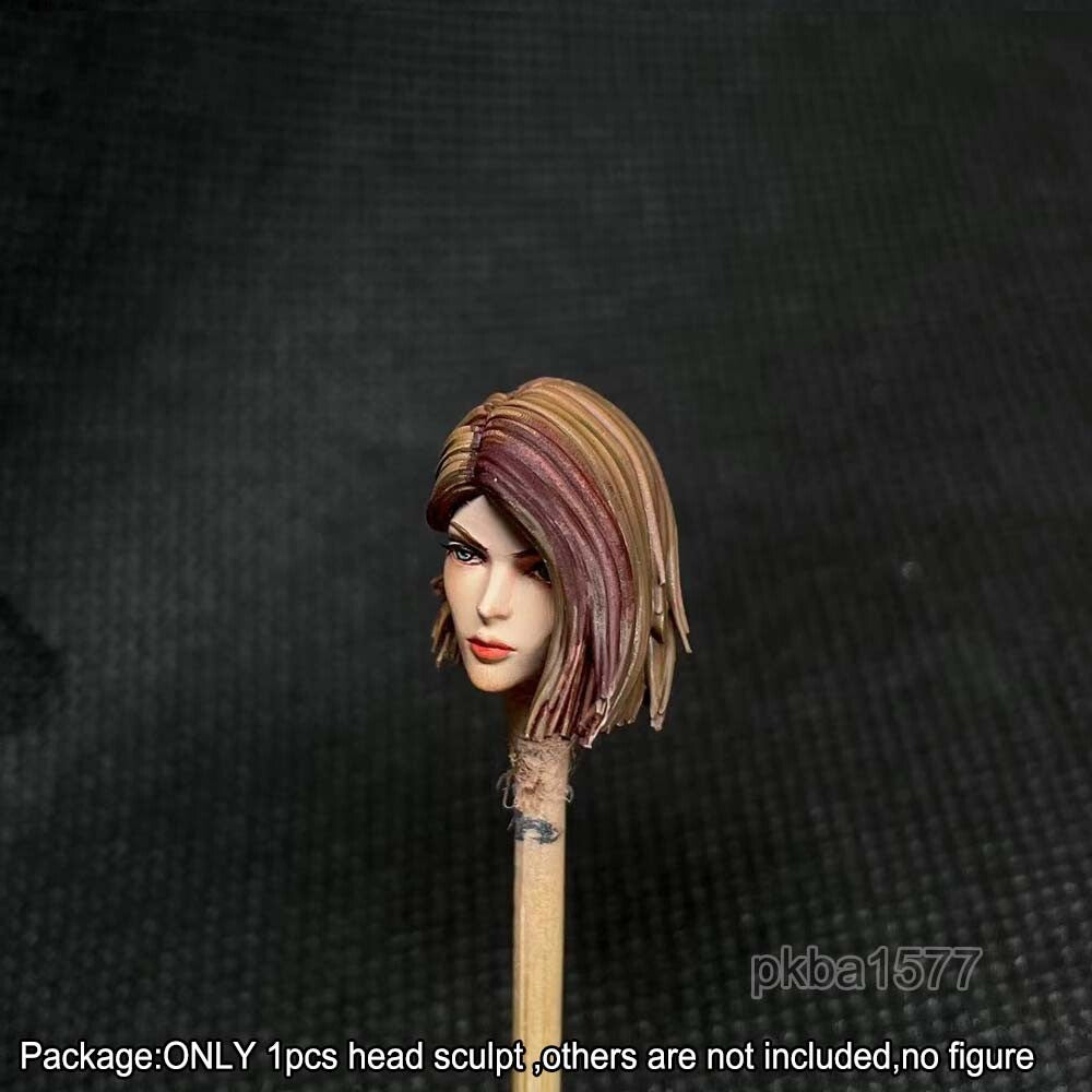 1/18 Short Hair Head Sculpt for Joytoy Acid Rain