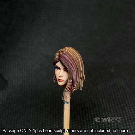 1/18 Short Hair Head Sculpt for Joytoy Acid Rain