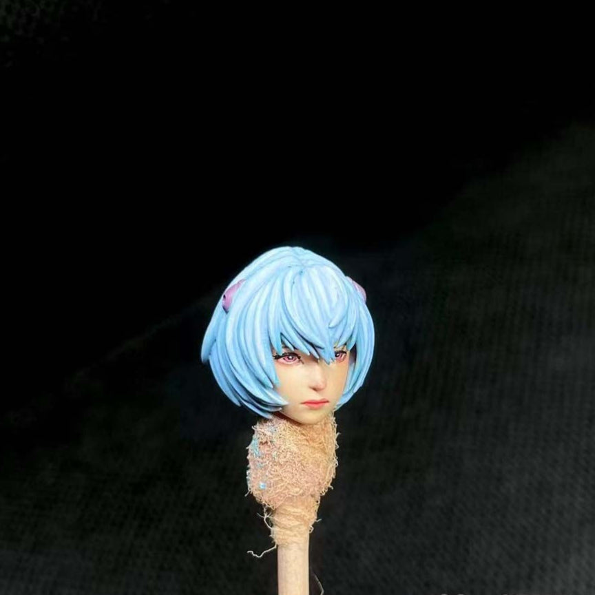 Premium 1/18 Cute Female Head Sculpt Head Model For DIY 3.75" Action Figure