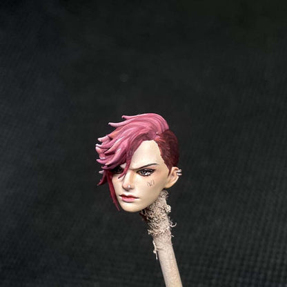 Premium 1/18 Female Vi Beauty Sculpted Head for Action Figures