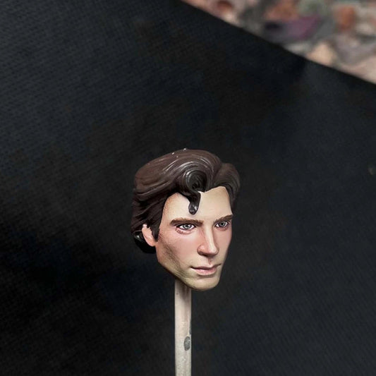 Premium 1/10 Scale Painted Man Head for 7" Action Figure