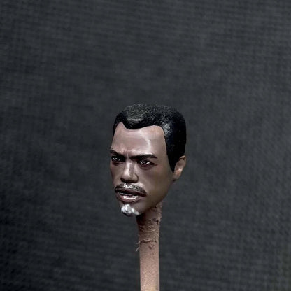 Premium 1/18 Old Man Soldier Head Sculpt for DIY Figures