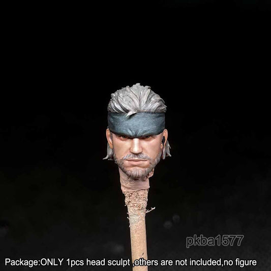 Premium 1/18 Snake Man Head Sculpt for DIY Joytoy Figure