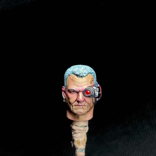 Premium Calgar Man Head Sculpt for Joytoy Space Marine