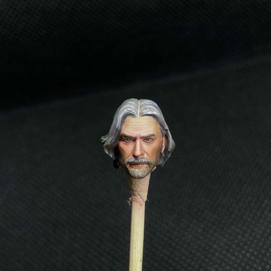 Premium 1/18 Scale Painted Man Head Sculpt for Action Figures