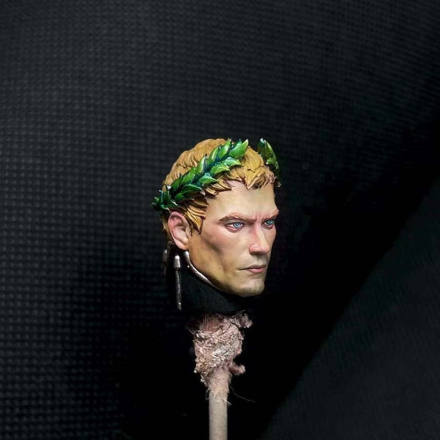 Premium Soldier Head Sculpt for Joytoy Roboute Guiliman 1:18 Scale