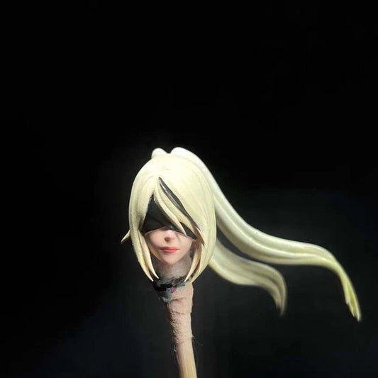 Premium 1/18 Long Hair Female Head – Joytoy Sister Silence