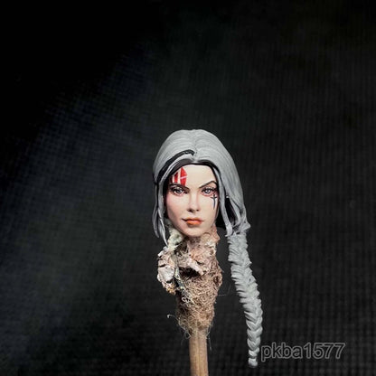 Premium 1/18 Female Head Sculpt for Joytoy Sister Silence