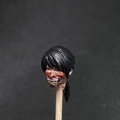 Premium 1/18 Mask Man Head Sculpt for Action Figures
