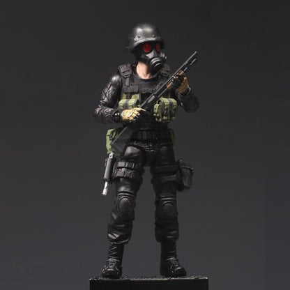 1/18 Scale Hunk Man Military Action Figure Set: Elite Soldier Collectible Toy