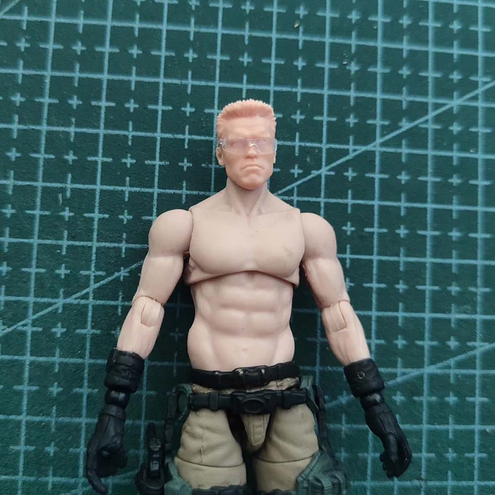 5pcs Unpainted 1/18 Eye Glasses Decor For 3.75" Action Figure Joytoy Acid Rain