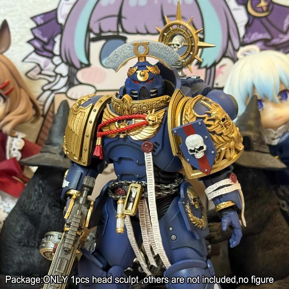 【PRE-ORDER】Premium Painted Head Sculpt For joytoy warhammer 40k SM2 Figure