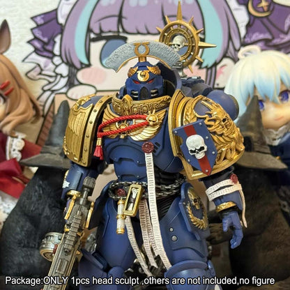 【PRE-ORDER】Premium Painted Head Sculpt For joytoy warhammer 40k SM2 Figure