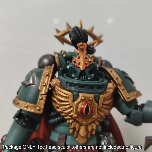 【PRE-ORDER】#F Premium Painted Man Head Sculpt For joytoy warhammer Sons of Horu Figure